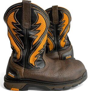 Ariat Intrepid Venttek Composite Toe Work Leather Western Boots Men's 9 EE